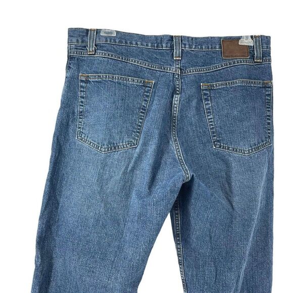 Perry Ellis Collection Jeans Mens Size 38x30 Relaxed Straight Leg Blue Denim - Picture 4 of 8